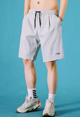 Joshua jenny Solid Men Denim Black Denim Shorts