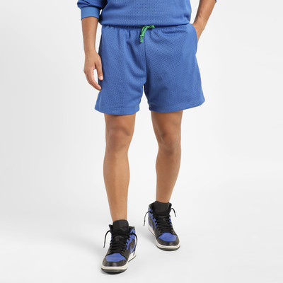 LEVI'S Solid Men Blue Basic Shorts
