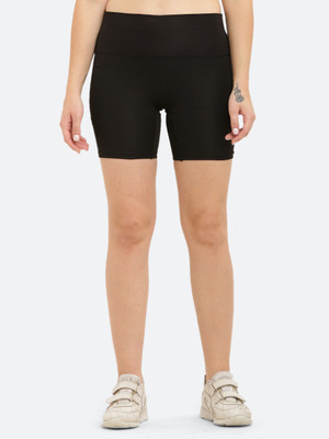 Xingr Solid Women Black Tights