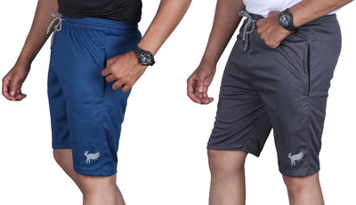 Anjaneya Printed Men Multicolor Regular Shorts