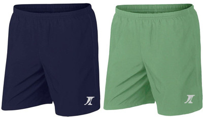 T90 Solid Men Reversible Multicolor Regular Shorts