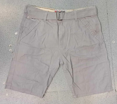 RCS Solid Men Grey Chino Shorts
