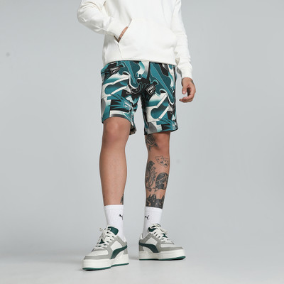 PUMA Printed Men Multicolor Casual Shorts