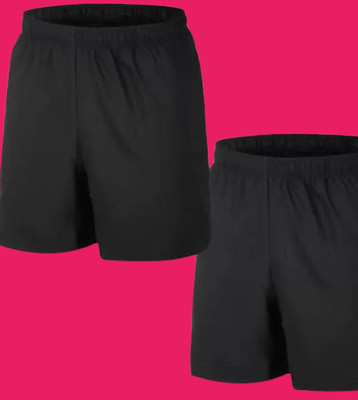 Ashishkunat Hub Solid Men Multicolor Sports Shorts