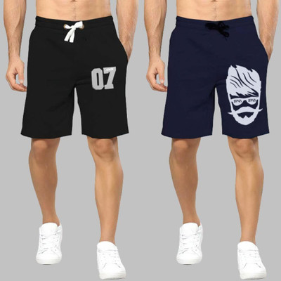 Basis Printed Men Multicolor Regular Shorts