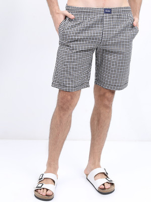 HIGHLANDER Checkered Men Multicolor Casual Shorts