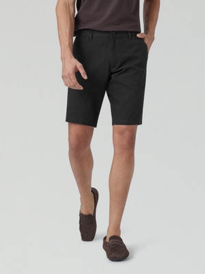 XYXX Solid Men Black Chino Shorts