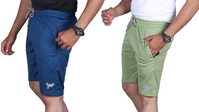 Anjaneya Printed Men Multicolor Regular Shorts