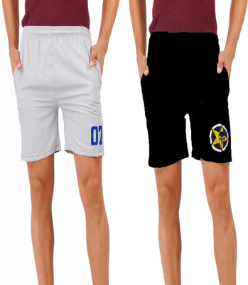 Blacktail Solid Men Multicolor Sports Shorts