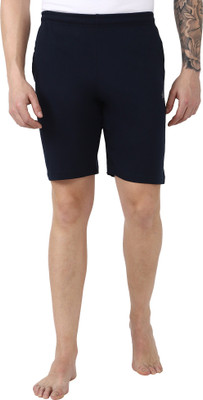 Dyca Solid Men Blue Basic Shorts