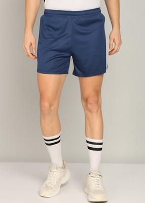 Lemona Color Block Men Blue Sports Shorts