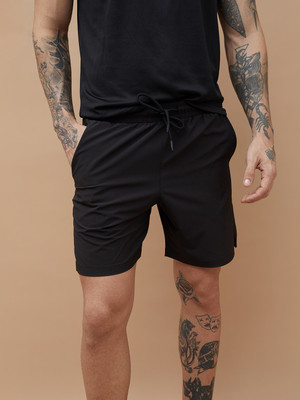Fame Forever by Lifestyle Solid Men Black Sports Shorts