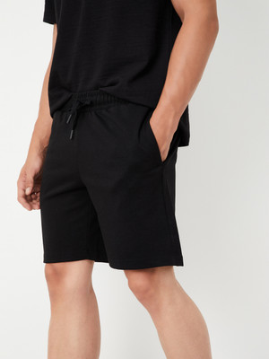 MAX Printed Men Black Basic Shorts