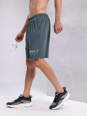 HRX by Hrithik Roshan Printed Men Blue Sports Shorts