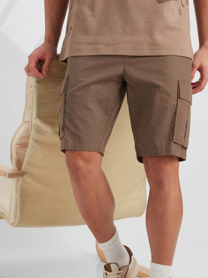 JOCKEY Solid Men Khaki Cargo Shorts