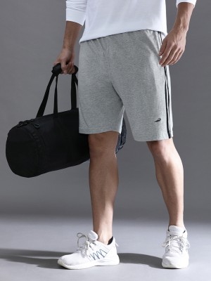 CROCODILE Solid Men Grey Sports Shorts