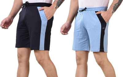 FABROYZ Solid Men Multicolor Bermuda Shorts