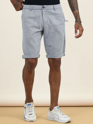bEEVEE Solid Men Blue Basic Shorts
