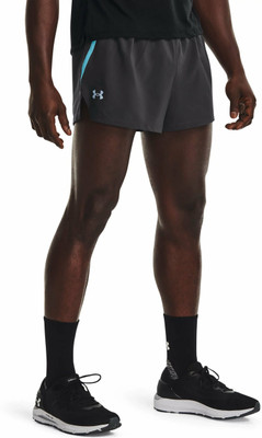 UNDER ARMOUR Solid Men Grey Running Shorts
