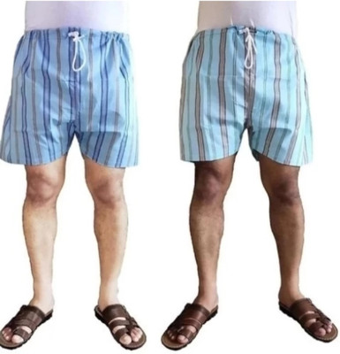 BABY4U Checkered Men Reversible Multicolor Regular Shorts