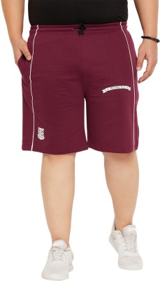 bigbanana Printed Men Maroon Casual Shorts