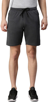 GENX INSSTADRY Solid Men Grey Sports Shorts