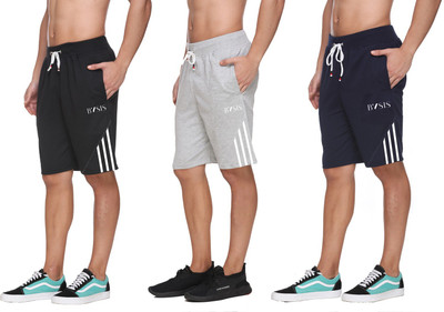 Basis Solid Men Multicolor Casual Shorts