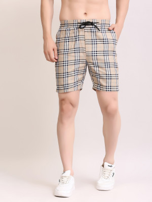 CLUBWIN Checkered Men Reversible Multicolor Regular Shorts