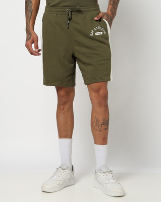 GAP Printed Men Green Basic Shorts