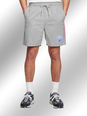 FTX Printed Men Grey Sports Shorts