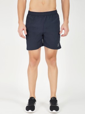 GOTO Mesh Men Blue Sports Shorts