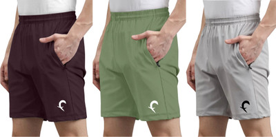 Flicfol Printed Men Multicolor Sports Shorts