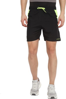 OFF LIMITS Solid Men Black Sports Shorts