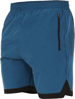 HouseOfCommon Printed Men Blue Cycling Shorts