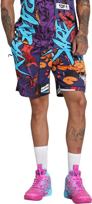 PUMA Solid Men Multicolor Sports Shorts