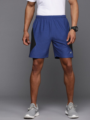 HRX by Hrithik Roshan Printed Men Blue Gym Shorts