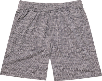 Brham Self Design Men Grey Regular Shorts