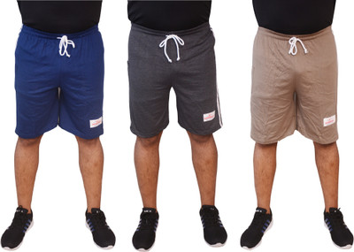 Kolva Solid Men Multicolor Casual Shorts
