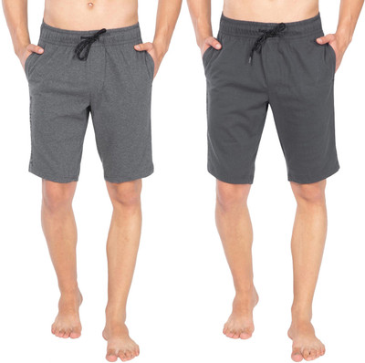 JOCKEY Solid Men Grey, Grey Regular Shorts