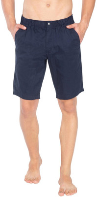 JOCKEY Solid Men Dark Blue Chino Shorts