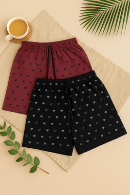 ZAKHIFASHION Printed Women Multicolor Regular Shorts