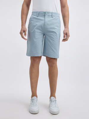 Pepe Jeans Solid Men Blue Chino Shorts