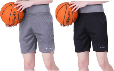 Xmer Solid Men Multicolor Regular Shorts