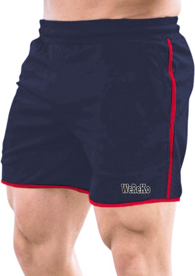 WeReKo Solid Men Reversible Multicolor Sports Shorts