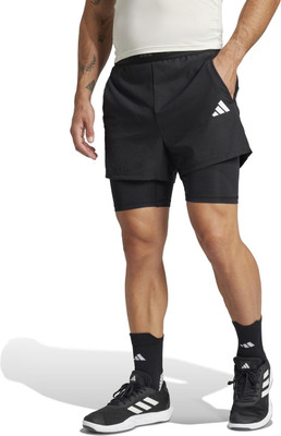 ADIDAS Solid Men Black Sports Shorts