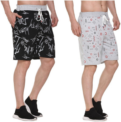 S.L. Madhok Printed Men Multicolor Regular Shorts