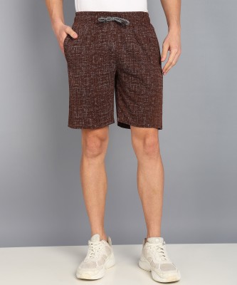 METRONAUT Men's Solid Regular Short Solid Men Brown Regular Shorts