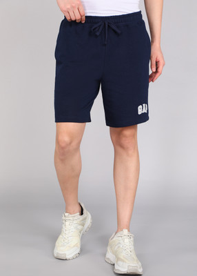 GAP Solid Men Blue Cycling Shorts