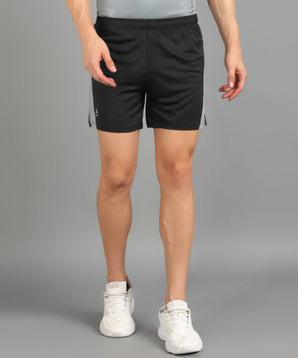 Lemona Color Block Men Grey, Dark Grey Sports Shorts