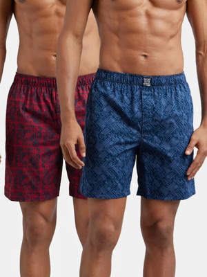 JOCKEY Printed Men Multicolor Boxer Shorts